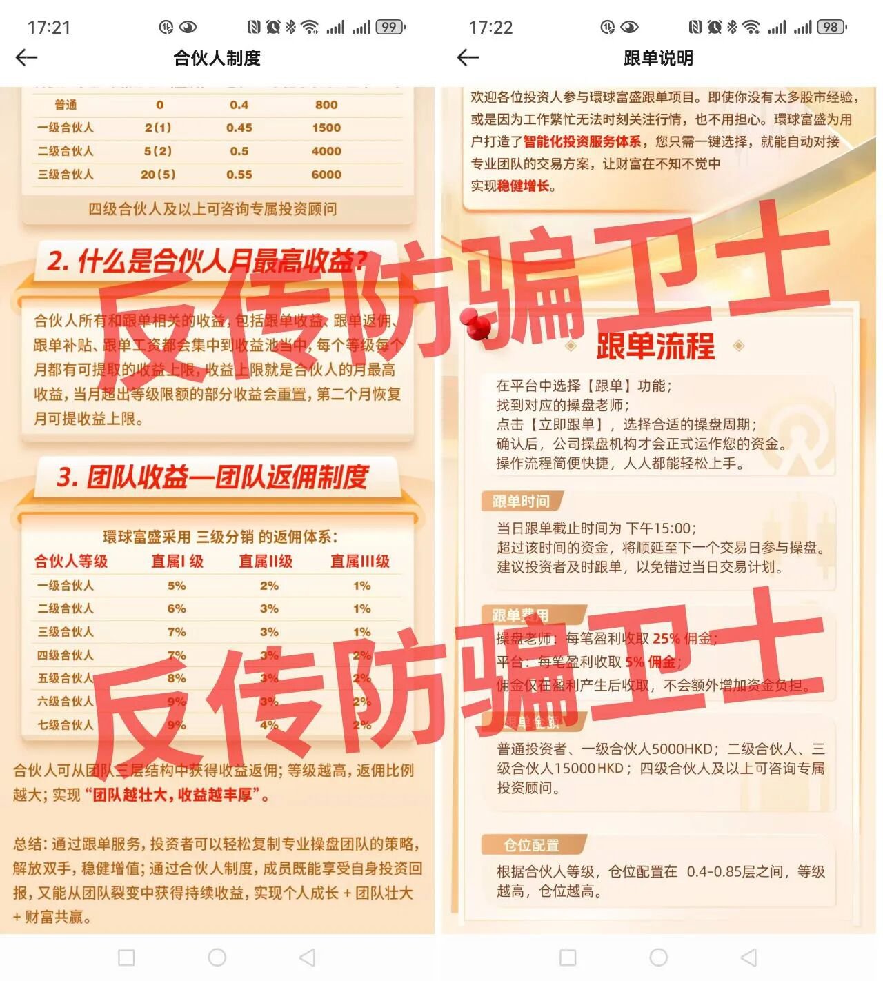 【环球富盛】是典型的套牌股票跟单类资金盘骗局，本质是庞氏 + 传销，已被多地预警，随时可能崩盘跑路。