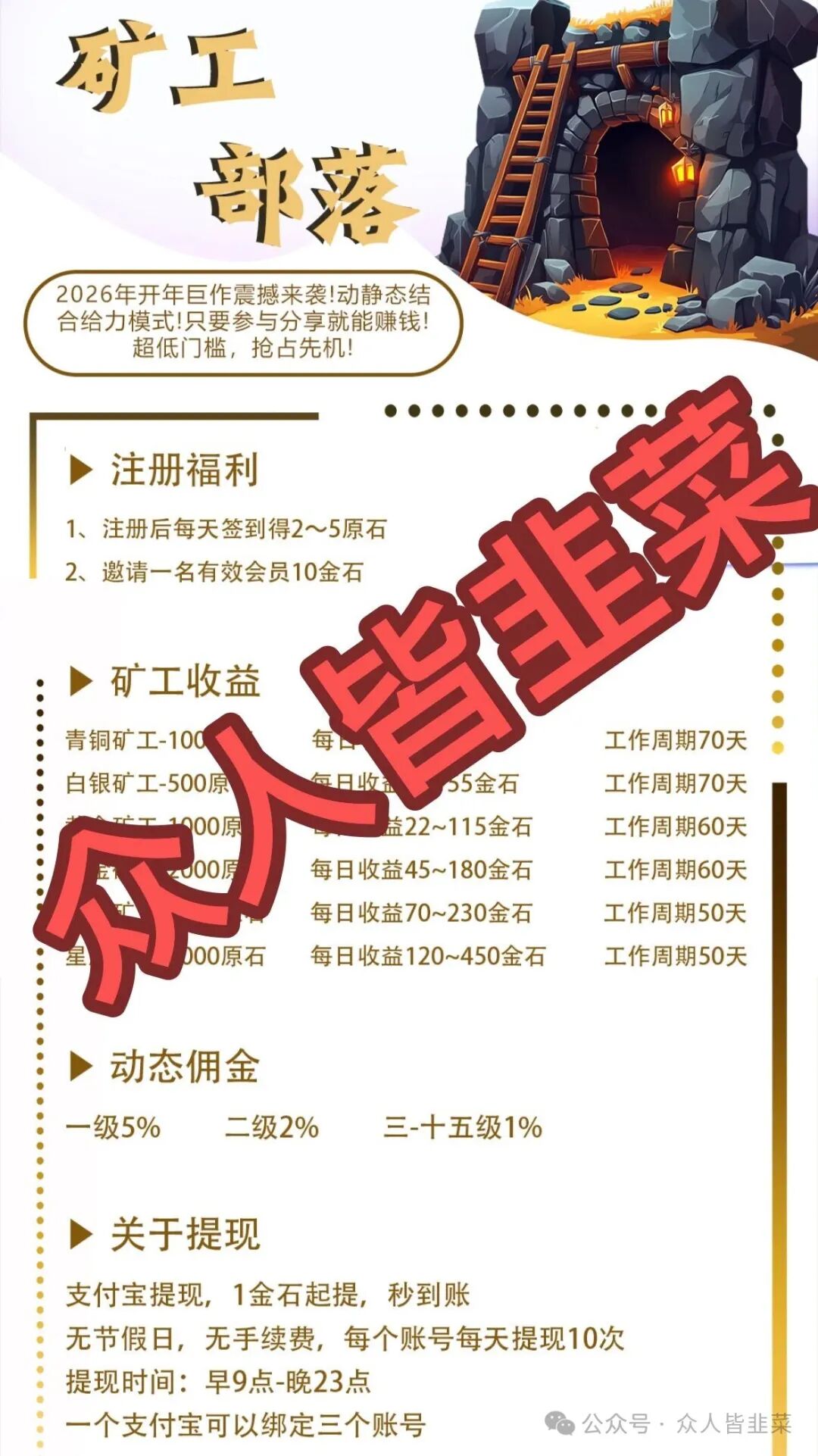 【矿工部落，盛富德SFA，HK乐盛】这3个项目都是骗局，又一批韭菜被收割，别再被骗了，赶紧远离！