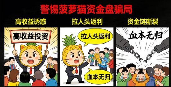 紧急预警！“菠萝猫（COCOCAT）实锤传销资金盘，已现崩盘前兆，速远离！