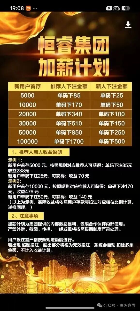 “恒睿集团”彩票跟单骗局,不过是一场披着高薪推广外衣的资金盘陷阱! “恒睿集团”彩票跟单骗局,不过是一场披着高薪推广外衣的资金盘陷阱!
