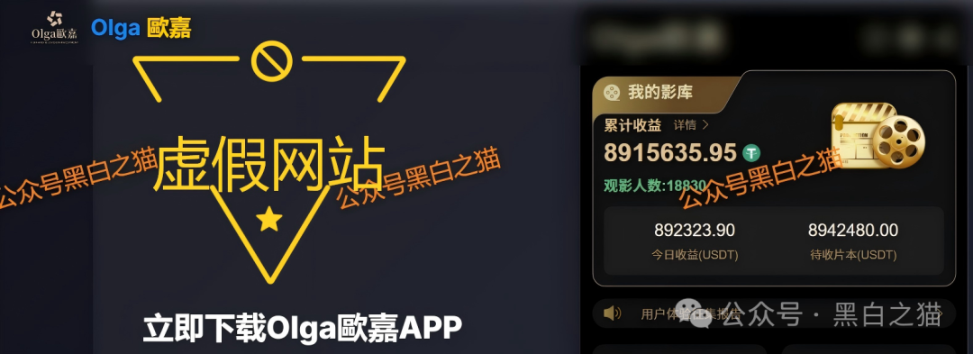 资金盘｜“Olga歐嘉”项目盘的背后是谁？如此不停收割韭菜......