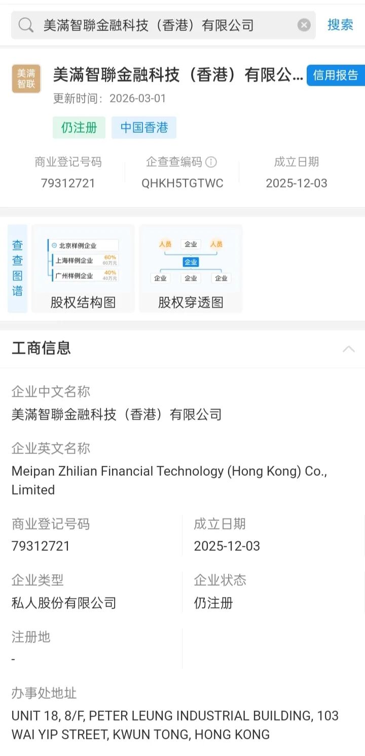 【紧急预警】“美满科技”已实锤为资金盘骗局，挂靠香港空壳公司+强制拉人，快跑！