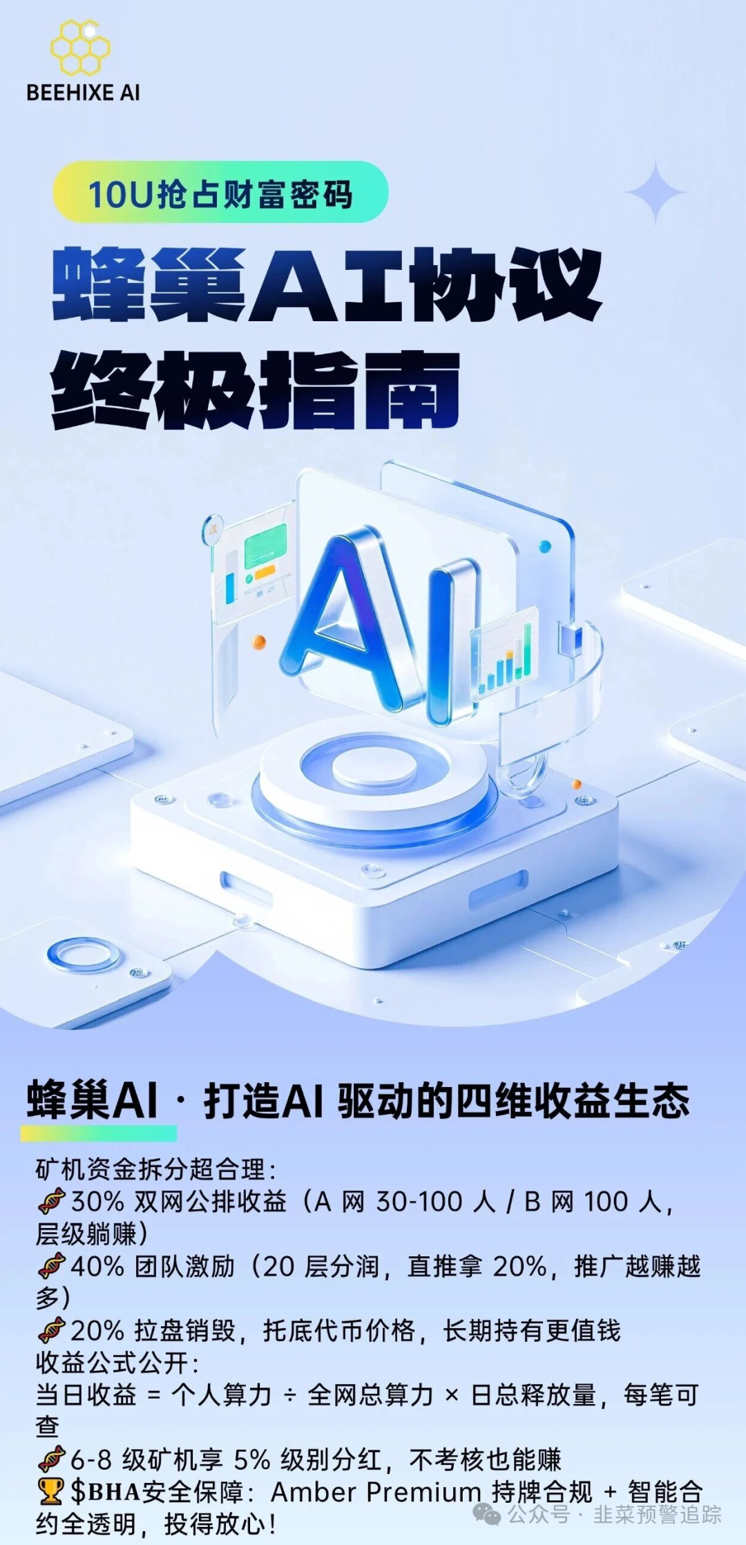 曝光【蓝池资本，德信资本，旺卡，蜂巢AI】这位几个资金盘骗局，随时可能崩盘跑路，远离！