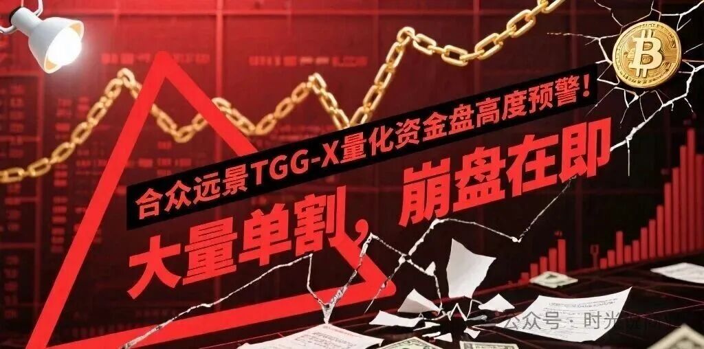 “合众远景TGG-X”量化盘大量单割会员,跑路在即!