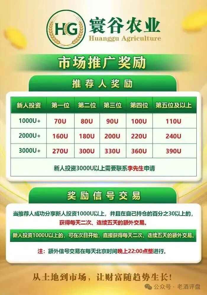 “寰谷农业”:披着农业外衣的合约带单资金盘骗局,系“优利商务”诈骗团伙卷土重来的盘子! “寰谷农业”:披着农业外衣的合约带单资金盘骗局,系“优利商务”诈骗团伙卷土重来的盘子!
