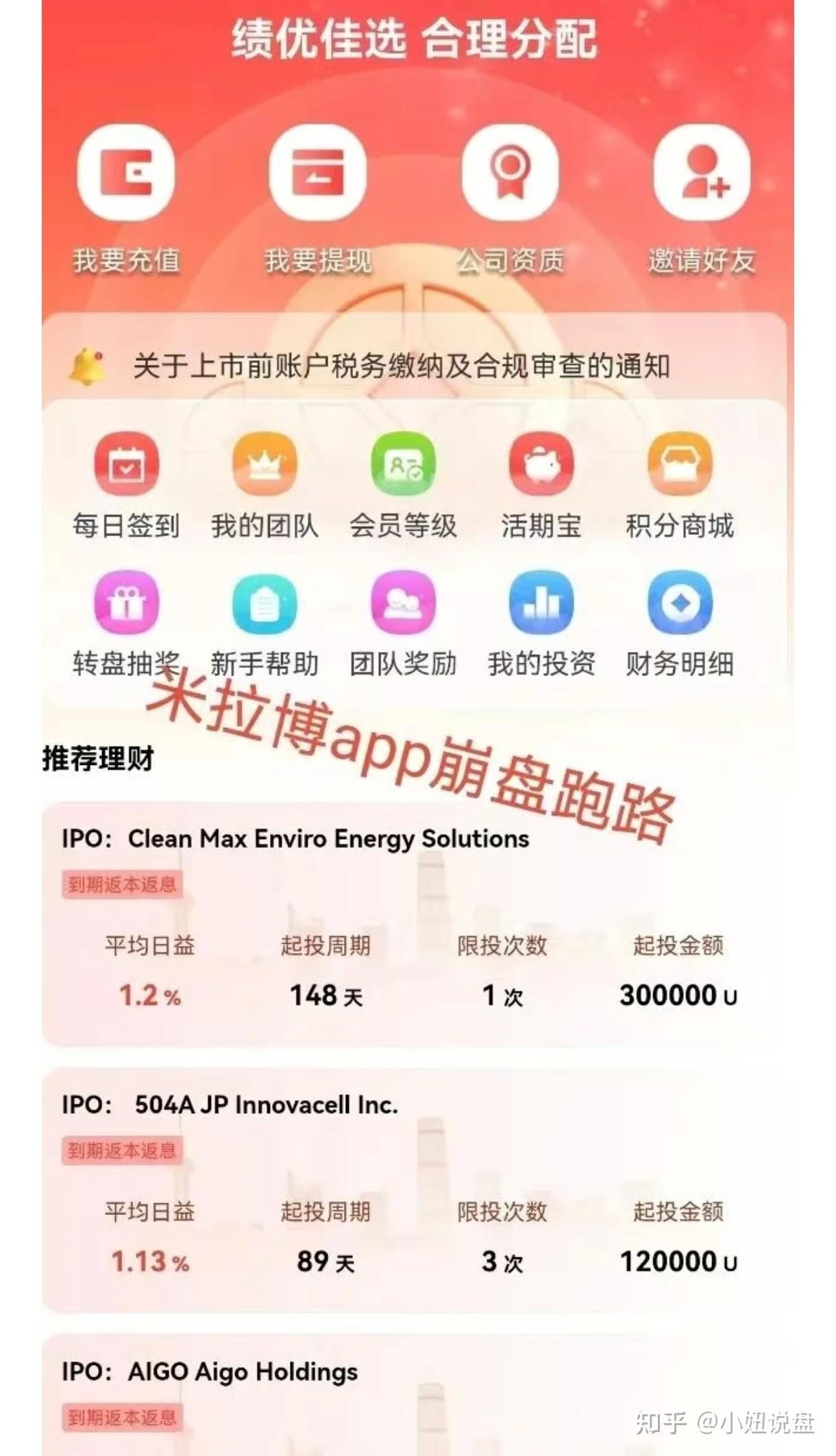 揭秘资金盘骗局【米拉博】高收益幻梦下的资本陷阱!