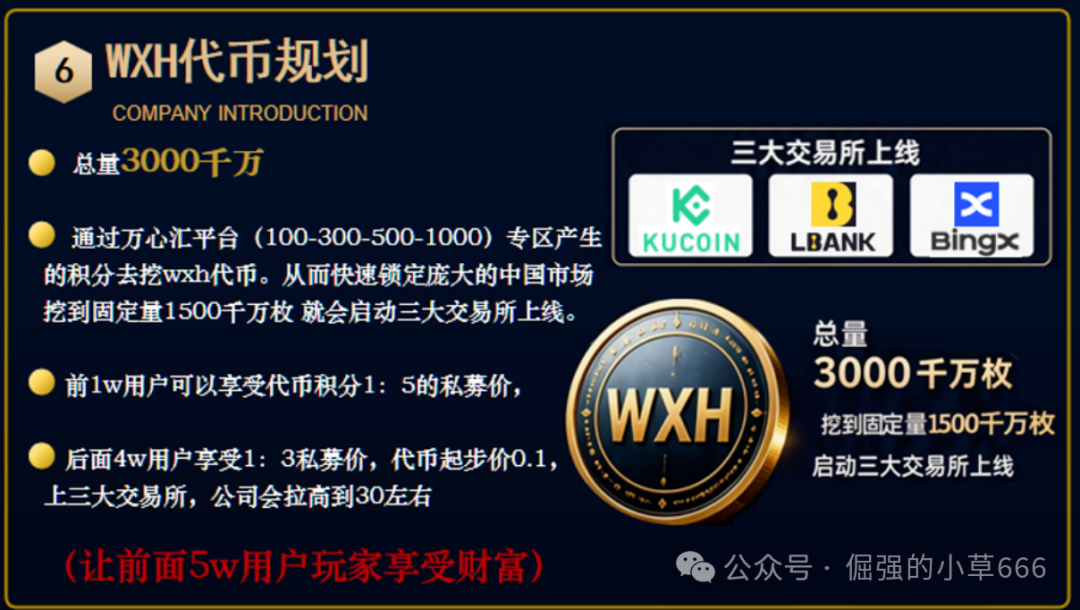 深度起底“万心汇(WXH)”:一个注定崩盘的资金盘骗局! 深度起底“万心汇(WXH)”:一个注定崩盘的资金盘骗局!