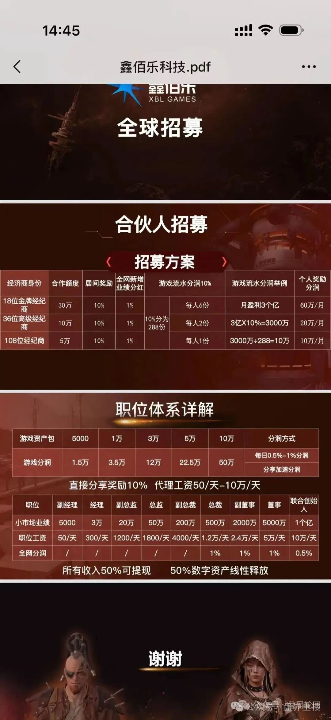【鑫佰乐】分红类资金盘骗局,披着3A游戏的外皮,千万别被骗! 【鑫佰乐】分红类资金盘骗局,披着3A游戏的外皮,千万别被骗!