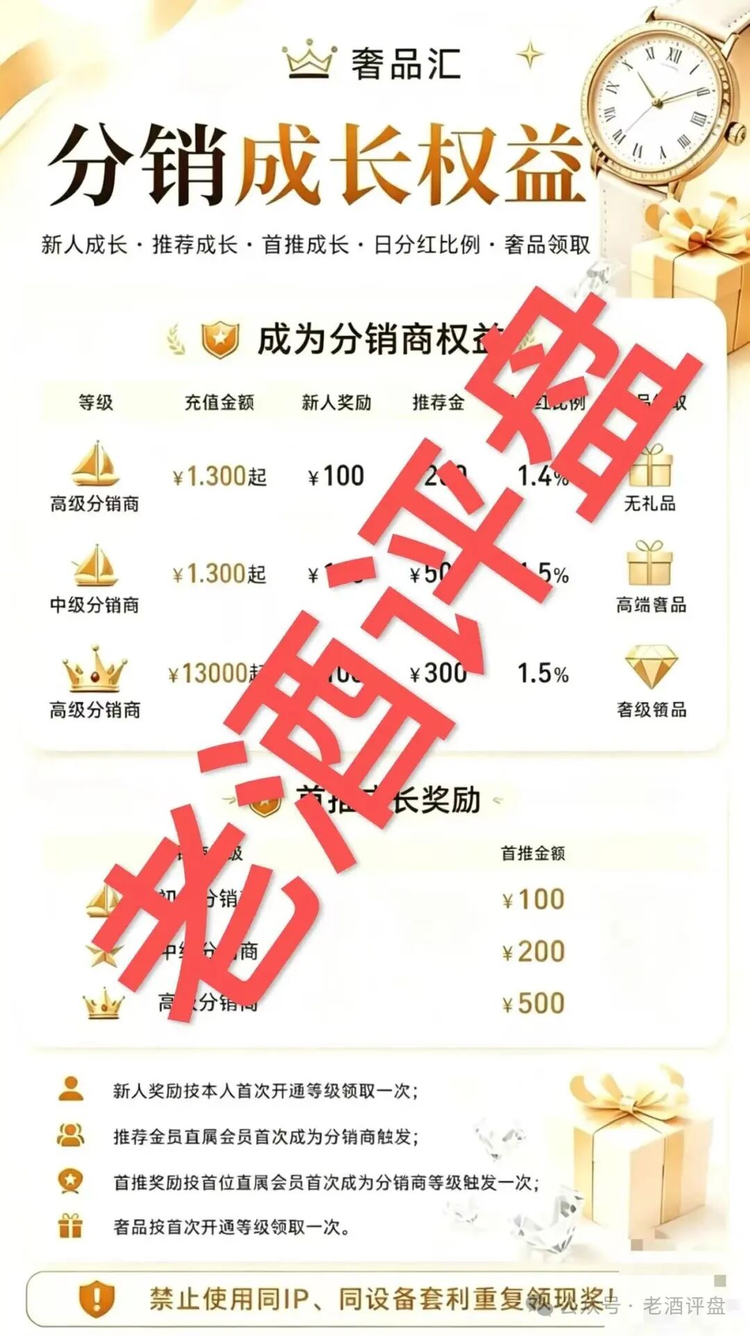崩盘预警!“奢品汇”分红资金盘曝光!陆川操盘,原优利商务团伙二次收割套路! 崩盘预警!“奢品汇”分红资金盘曝光!陆川操盘,原优利商务团伙二次收割套路!
