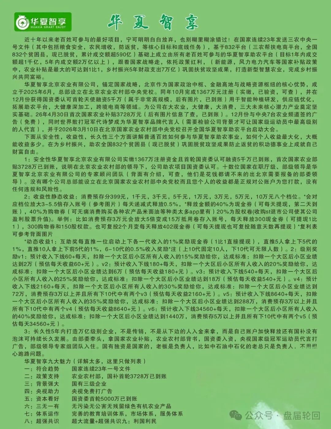 起底 “华夏智享 - 国农甄选”:蹭乡村振兴国策包装,多层拉人头传销骗局实锤!! 起底 “华夏智享 - 国农甄选”:蹭乡村振兴国策包装,多层拉人头传销骗局实锤!!