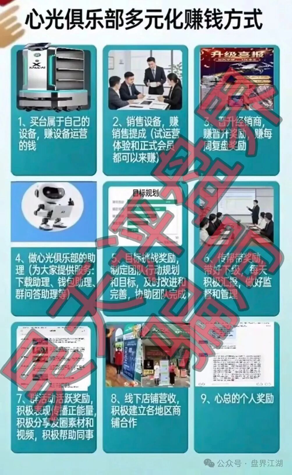 【泽尔机器人XAEL-AI(心光俱乐部)】资金盘骗局,推出各种高收益理财活动,随时崩盘跑路! 【泽尔机器人XAEL-AI(心光俱乐部)】资金盘骗局,推出各种高收益理财活动,随时崩盘跑路!