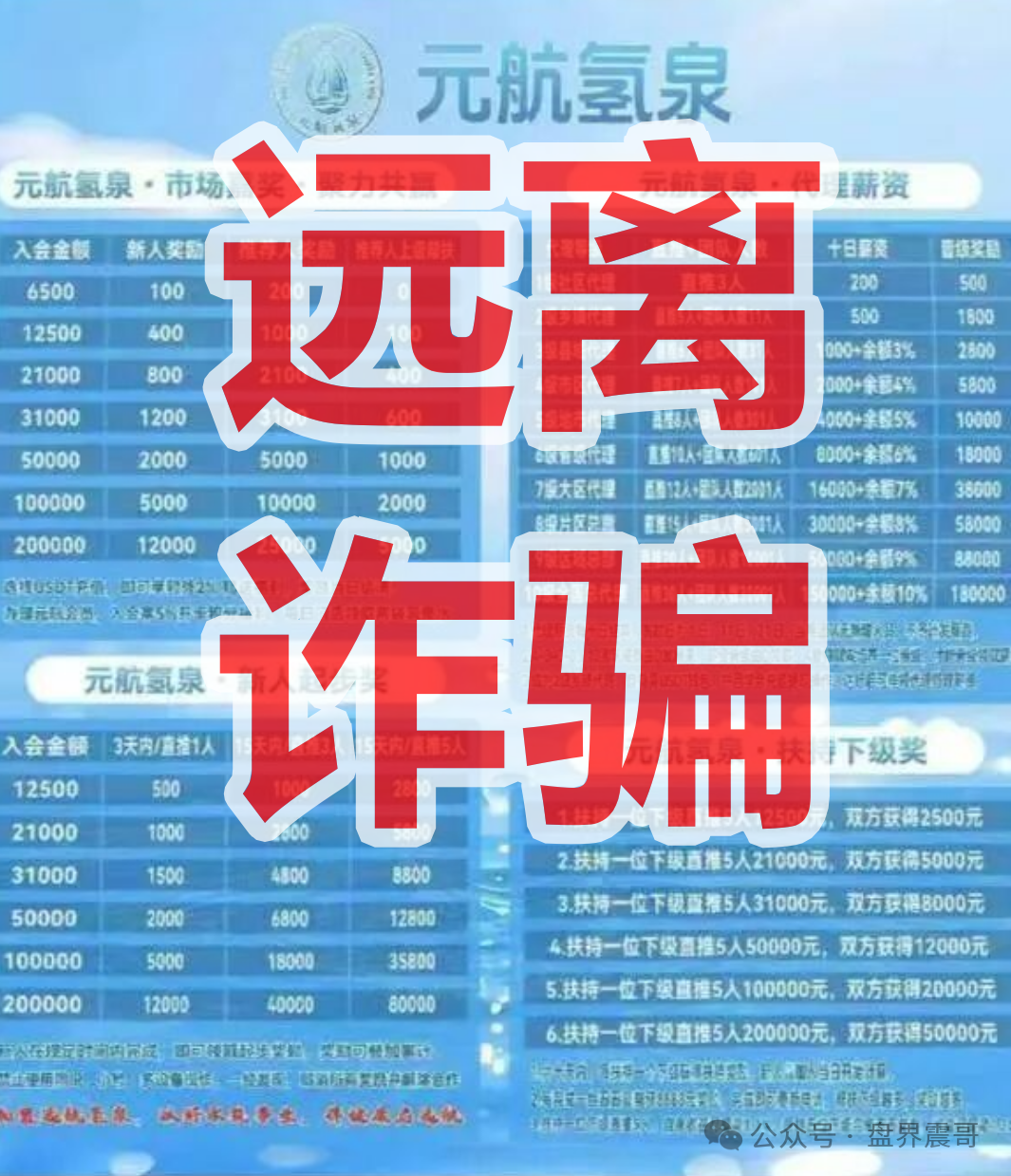 【汉克时代】资金盘骗局刚崩,【元航氢泉】就来“二割”了,换水杯接着骗! 【汉克时代】资金盘骗局刚崩,【元航氢泉】就来“二割”了,换水杯接着骗!